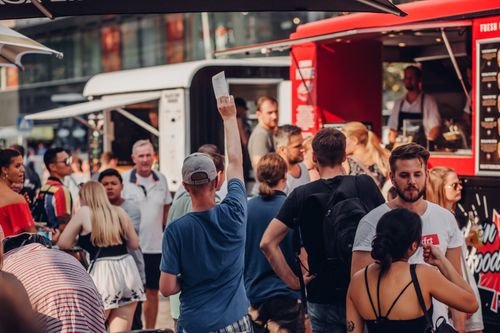 Frittenwerk Foodtruck beim Hüftgold Street Food Festival in Bochum-Linden
